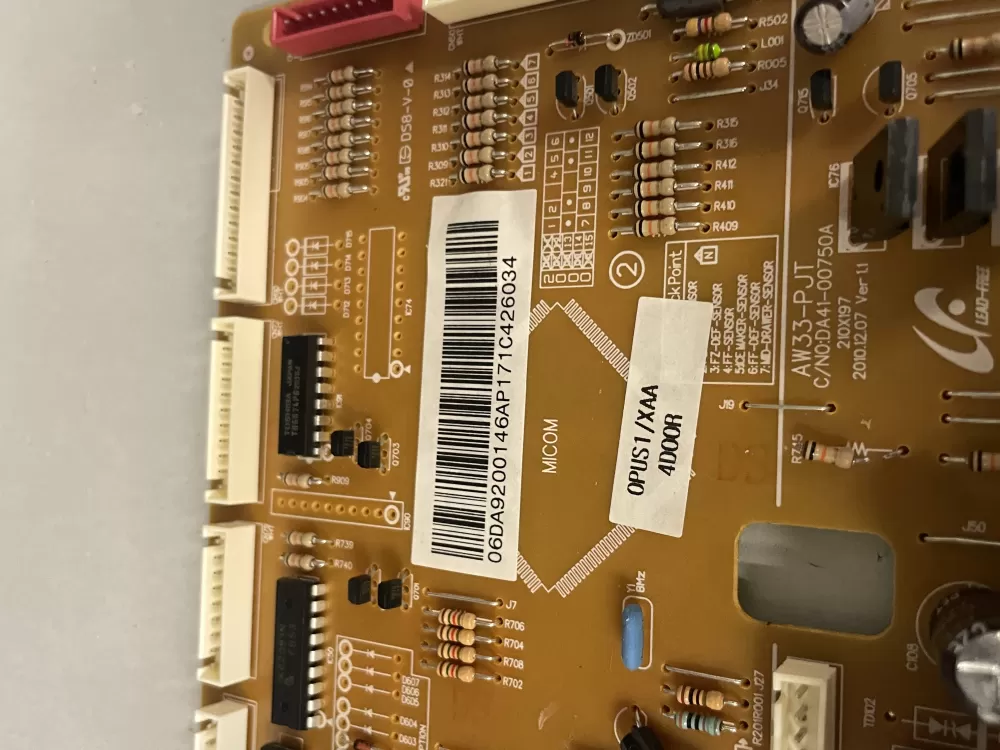 Samsung DA92 00146A Refrigerator Control Board AZ220445 | Wm2029
