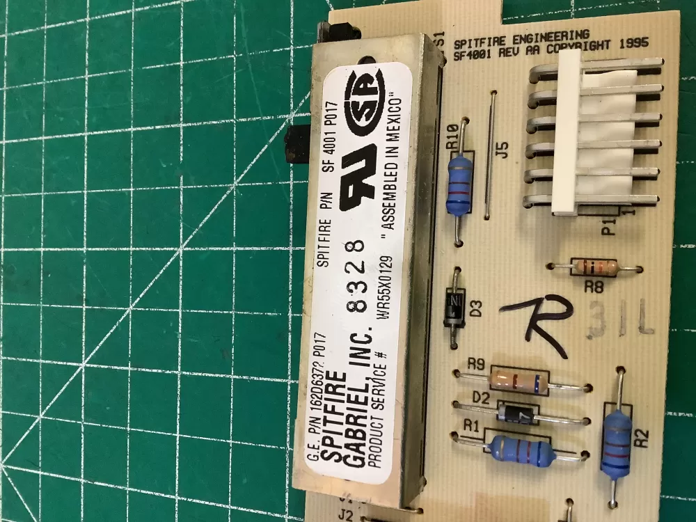 GE WR55X129 Refrigerator Dispenser Control Board AZ203776 | NR328