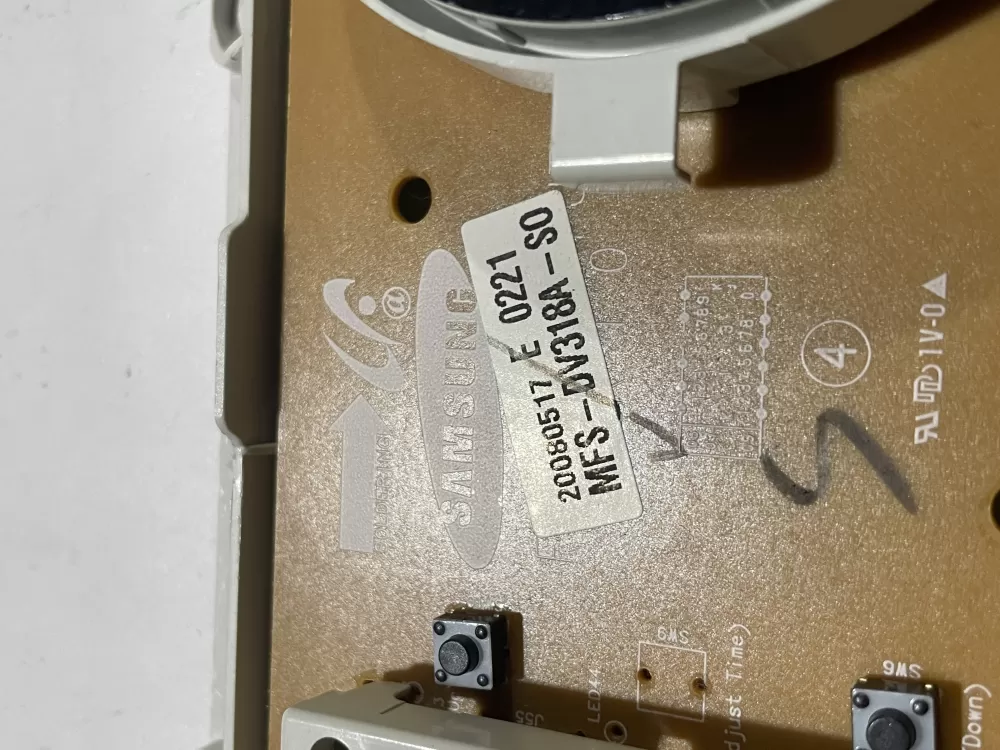 OEM Samsung Dryer Control MFS-DV318A-S0 AZ113209 | Wmv669
