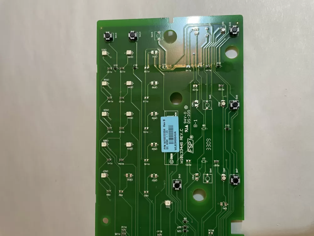 Whirlpool W10222204 Dryer Control Board W10222204 AZ189943 | KM706