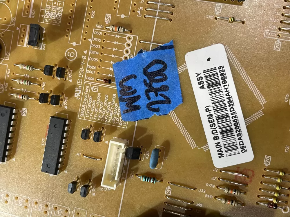 Samsung DA92 00625D Refrigerator Control Board AZ199830 | Wm2780