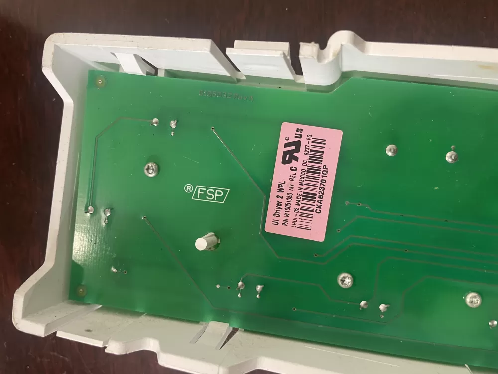Whirlpool w10099600 Dryer Control Board Panel Interface AZ38170 | KMV377