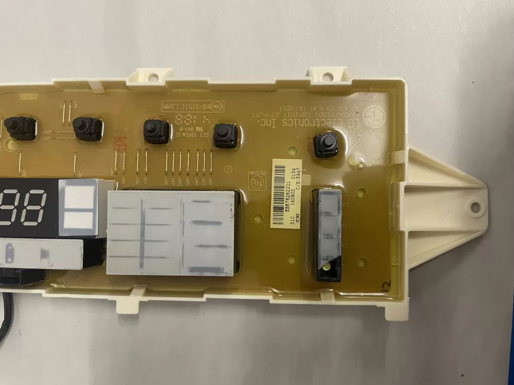 LG EBR76262201 EBR75446006 Washer Control Board AZ207769 | KMV490