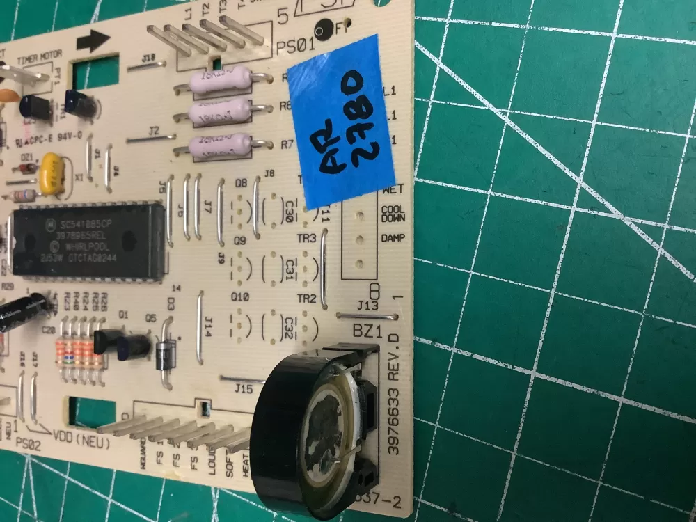 Whirlpool Kenmore W10116564 3978950 Dryer Control Board AZ199611 | AR2780