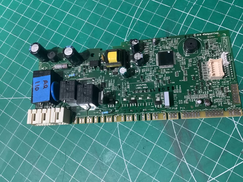 Whirlpool dishwasher electronic control board AZ195977 | AR110