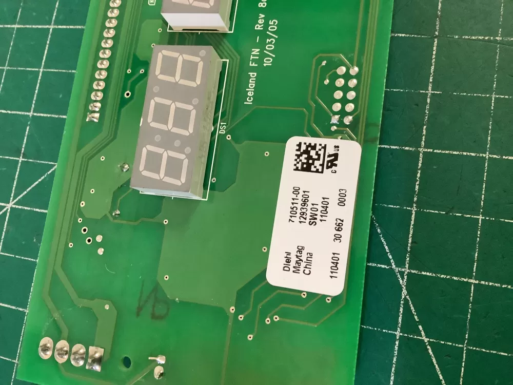 Maytag Amana 12939601 Refrigerator Control Board Dispenser AZ204067 | NR335