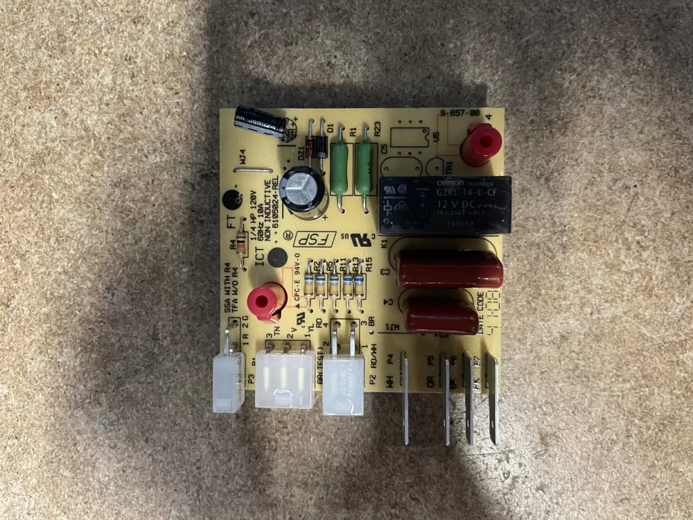 Whirlpool  Maytag  KitchenAid  Kenmore AP6020483 2213456 2213457 2213475 2213476 2213489 2213490 2252148 2252150 2303822 2303837 2304069 W10135053 W10135899 W10135900 W10135900R W10351622 W10351625 W10351626 W10353224 W10366605 W10366608 WPW10351622 WPW10366605 PS11753802 Refrigerator Defrost Board