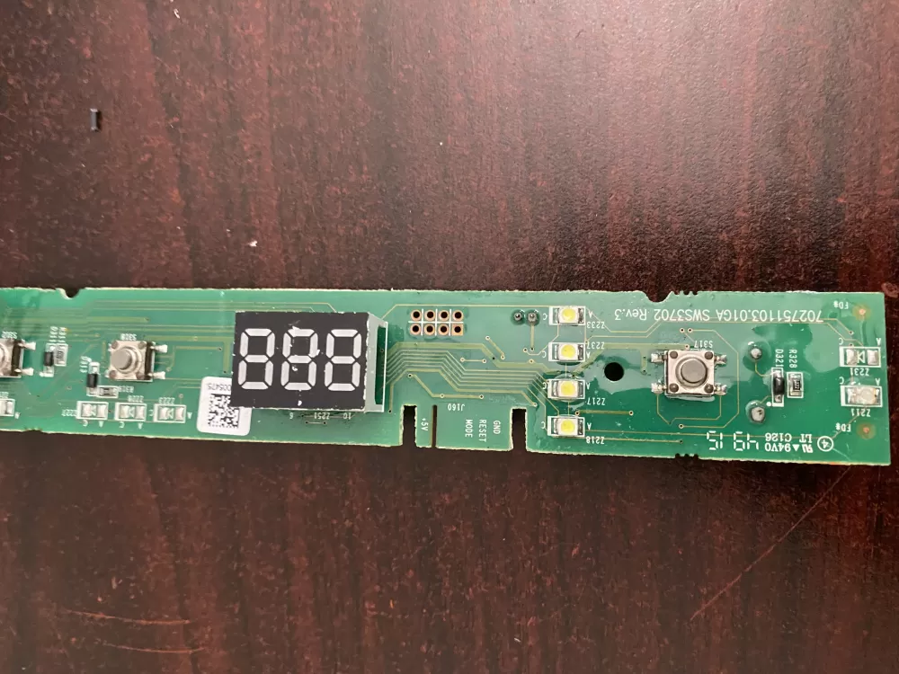 GE 265D1468G801 Diswhasher UI Control Board AZ36851 | BK385