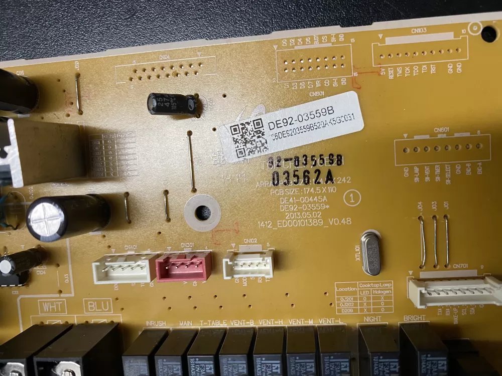Samsung DE92 03559B De64 02773a Microwave Control Board Panel AZ12304 | BK1042