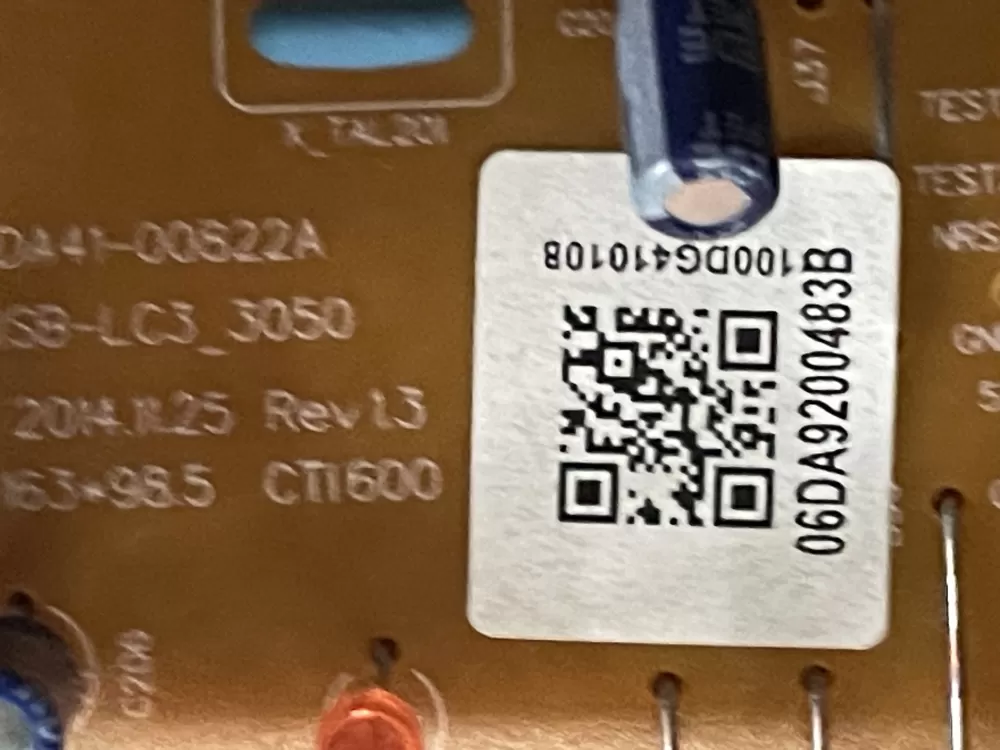 Samsung AP5914908 DA92 00483B Refrigerator Control Board AZ19621 | WM1123