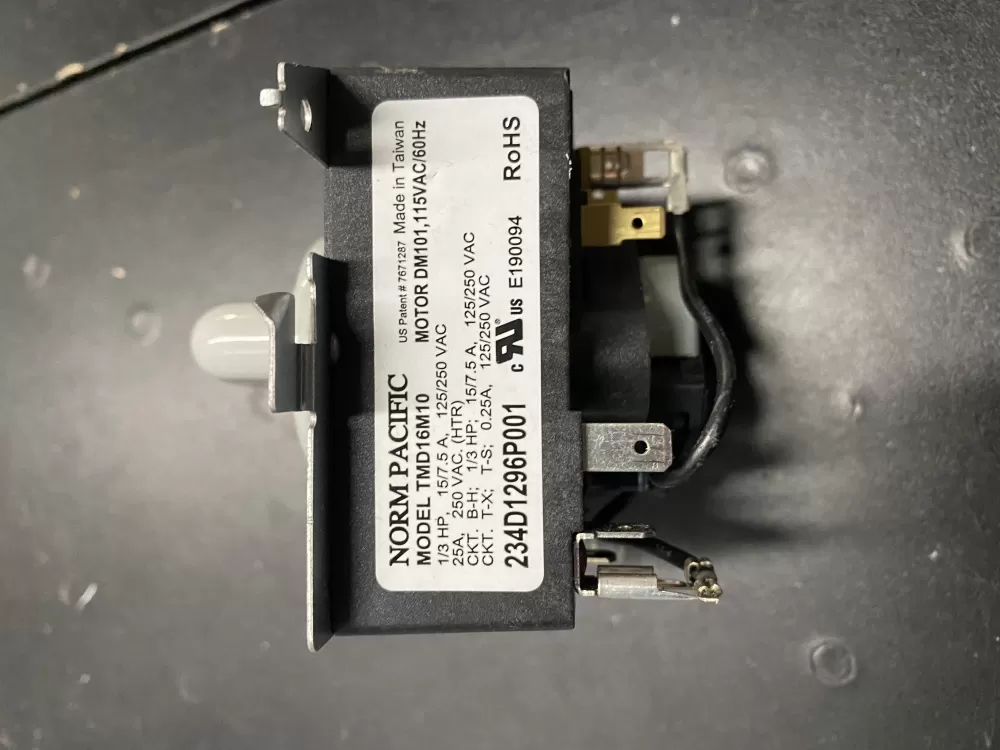 GE TMD16M10 234D1296P001 Dryer Timer AZ9164 | BK686