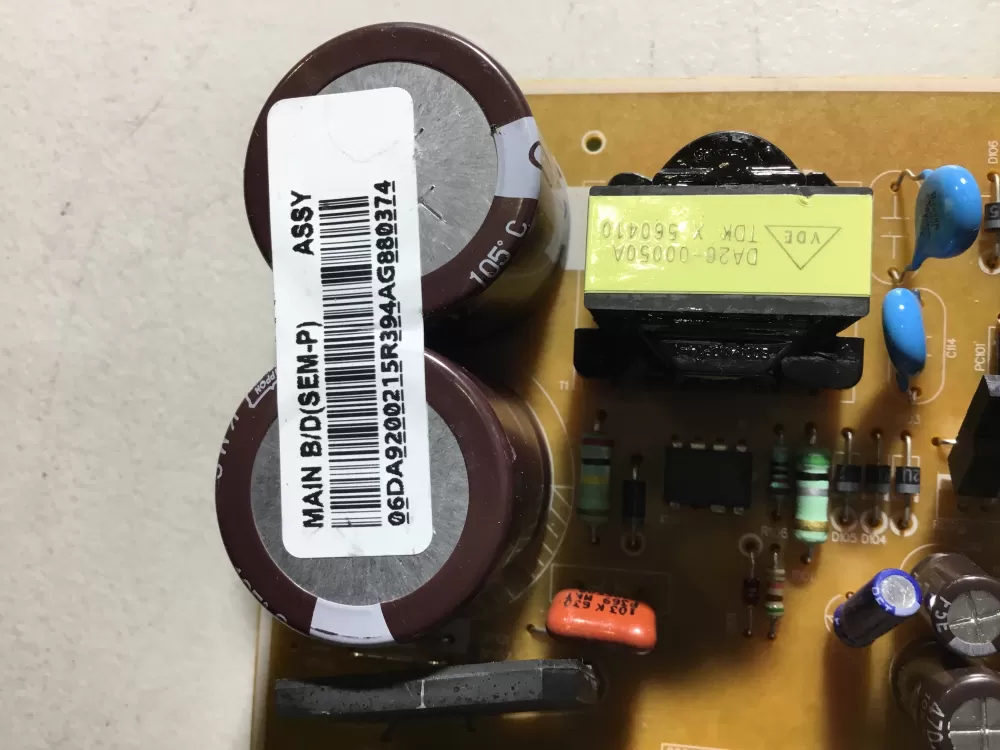 Samsung DA92-00215R Refrigerator Inverter Control Board AZ44109 | NR1758