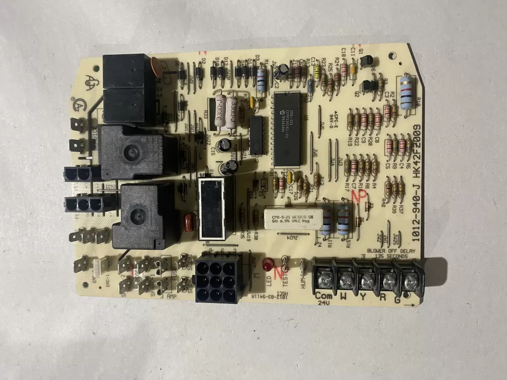 Carrier  Bryant 1012-940-J Furnace Control Board Circuit