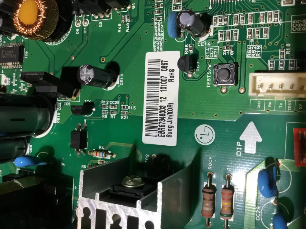 Kenmore EBR67348003 Refrigerator Control Board AZ71013 | NR484