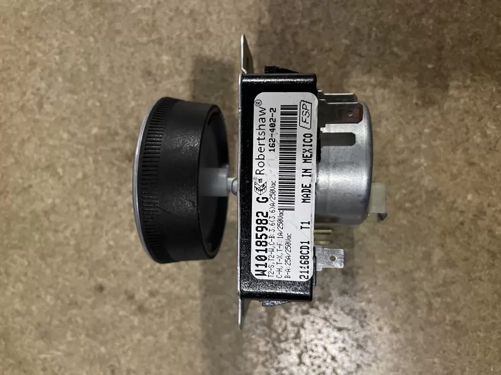 Whirlpool  Maytag  Kenmore AP6016541 W10185982 WPW10185982VP WPW10185982 PS11749831 Dryer Timer