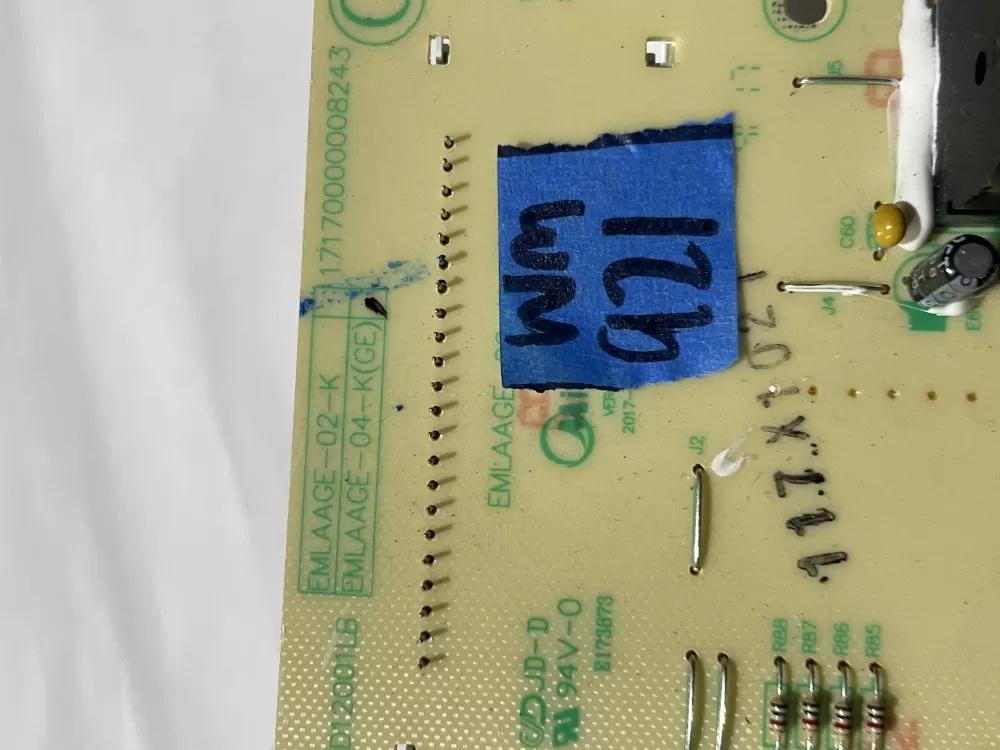 GE MD12001LB Microwave Control Board  AZ132467 | Wm921