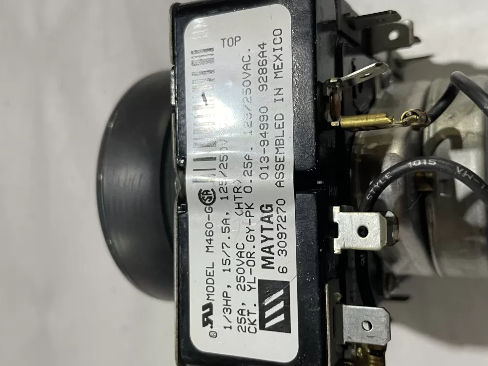Maytag 63097270 3097270 33001730 WP33001730 Dryer Timer AZ184688 | Wm256