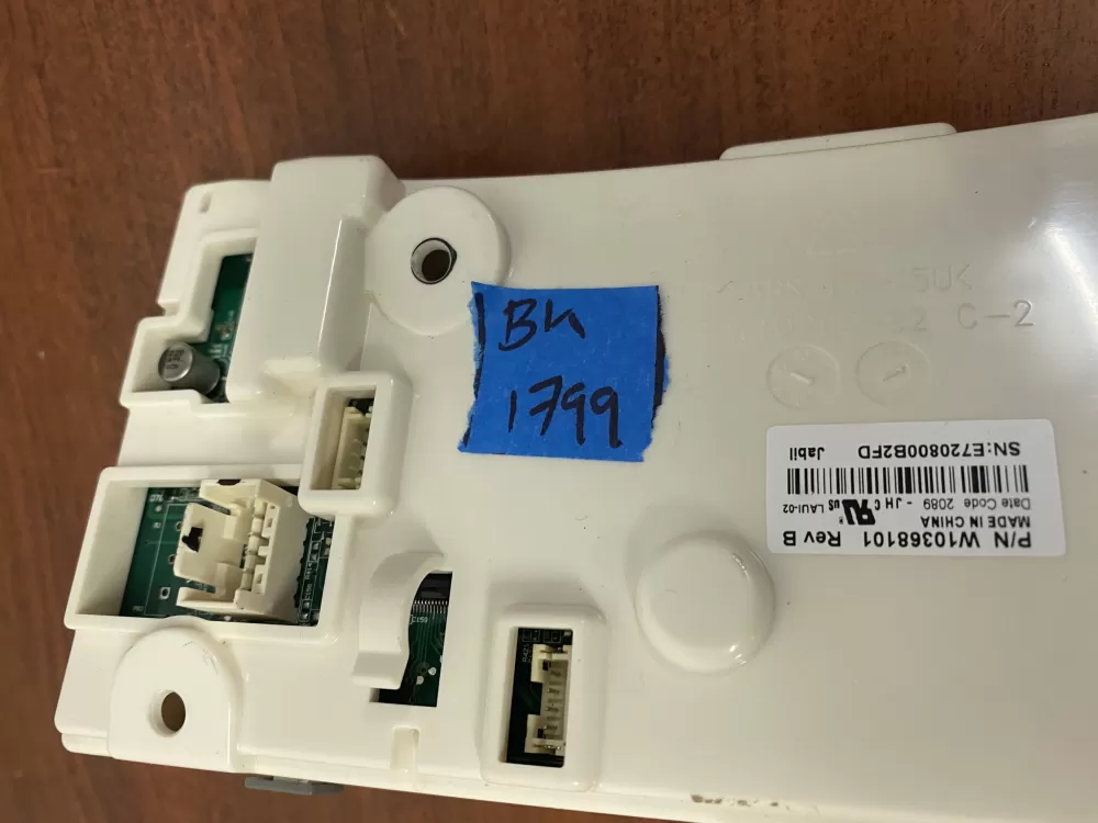 Whirlpool Amana W10443990 W10368101 Washer Control Board AZ49149 | BK1799