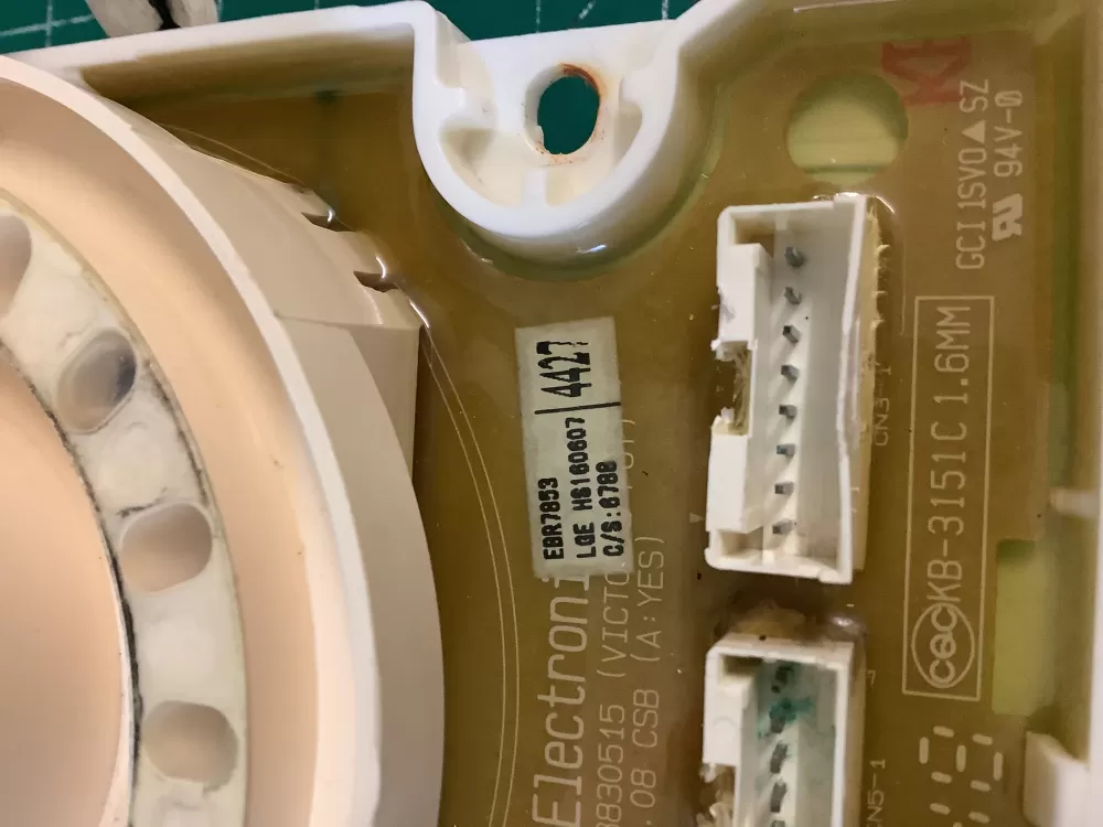 LG EBR78534427 Washer Control Board AZ222875 | NR2096