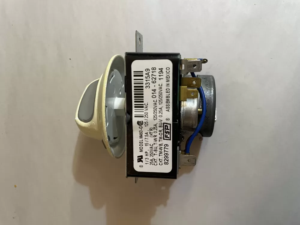 Whirlpool  Maytag  Kenmore  Amana AP6012587 8299779 8299779R WP8299779 PS11745797 Dryer Timer