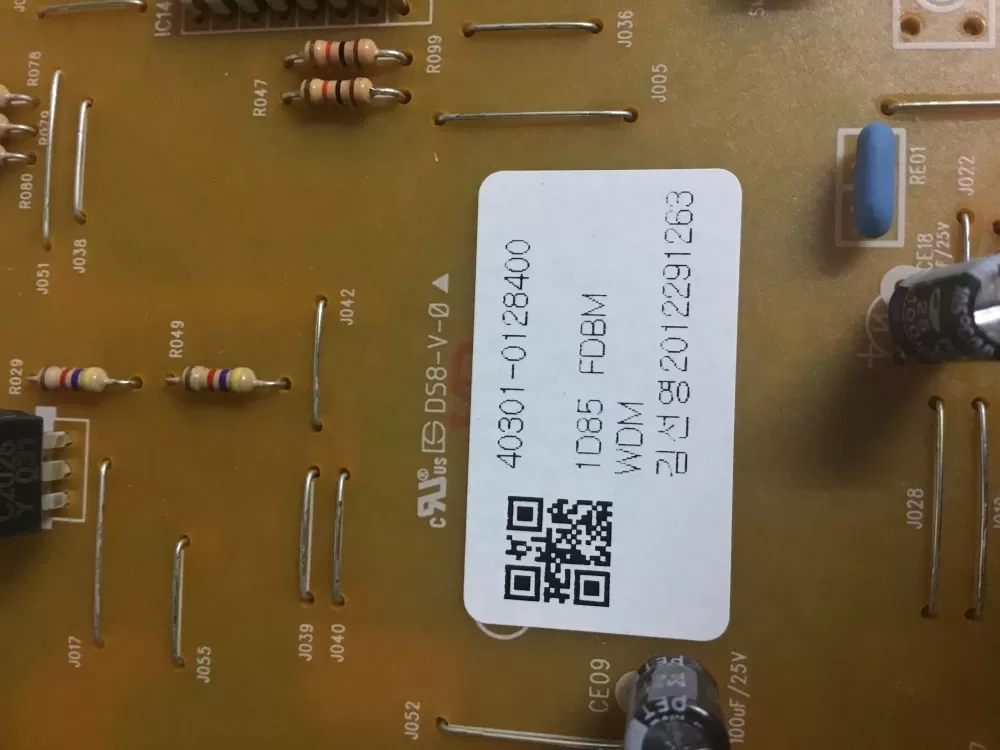 Kenmore 40301-0128600-00 Refrigerator Control Board AZ18450 | NR64