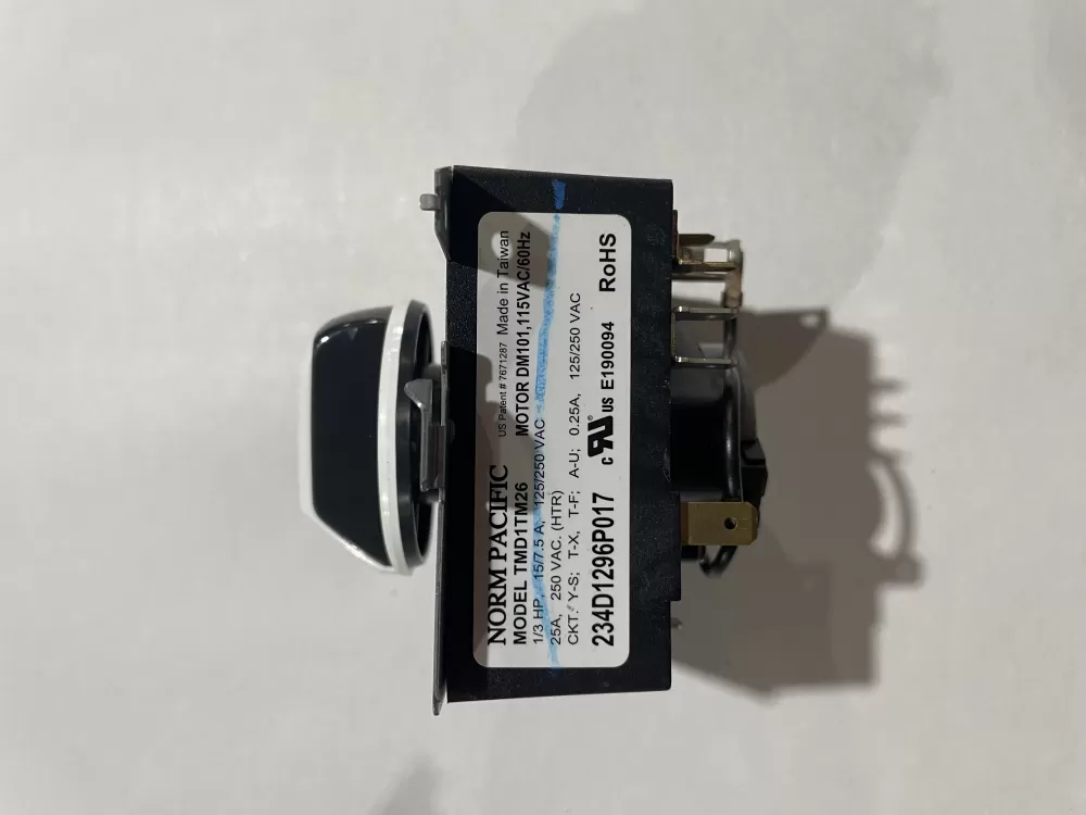 Kenmore  General Electric WE4M521 WE04X22654 PS11721520 234D1296P017 Dryer Timer