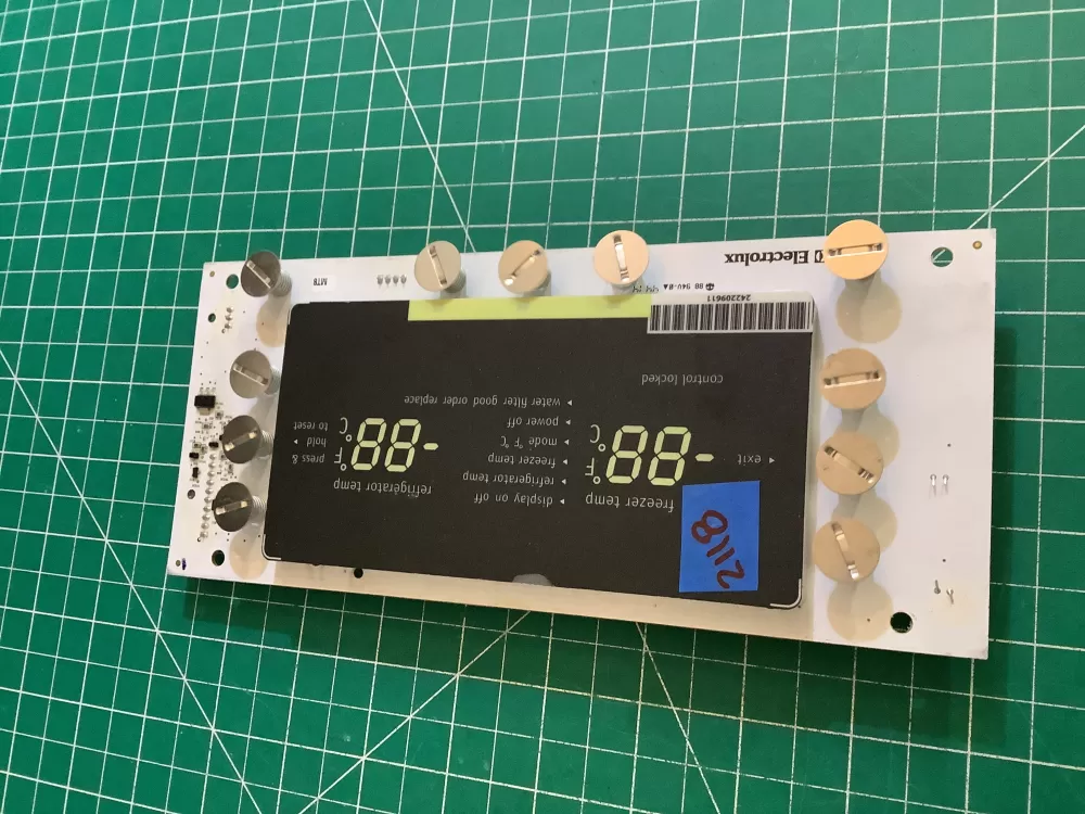 Frigidaire AP6285796 Refrigerator Display Control Board P# AZ152494 | NR2118