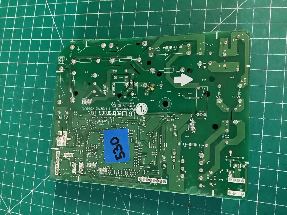 LG EBR85130517 Dryer Control Board AZ227923 | NR530