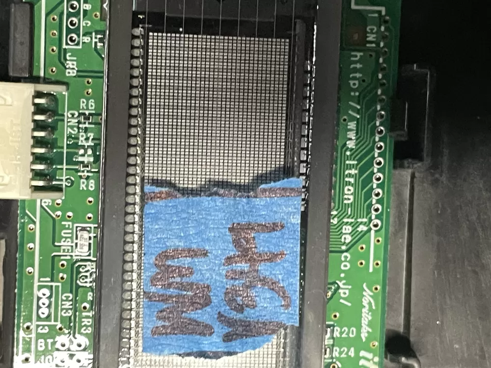 GE 175D6033G007 212D1518P007 WE4M418 Dryer Control Board AZ18087 | WMV349