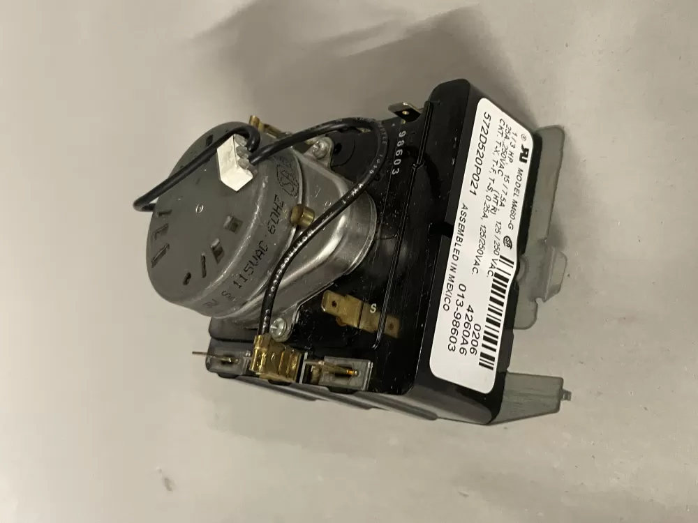 GE 572D520P021 WE4M271 Dryer Timer AZ224040 | Wm2771