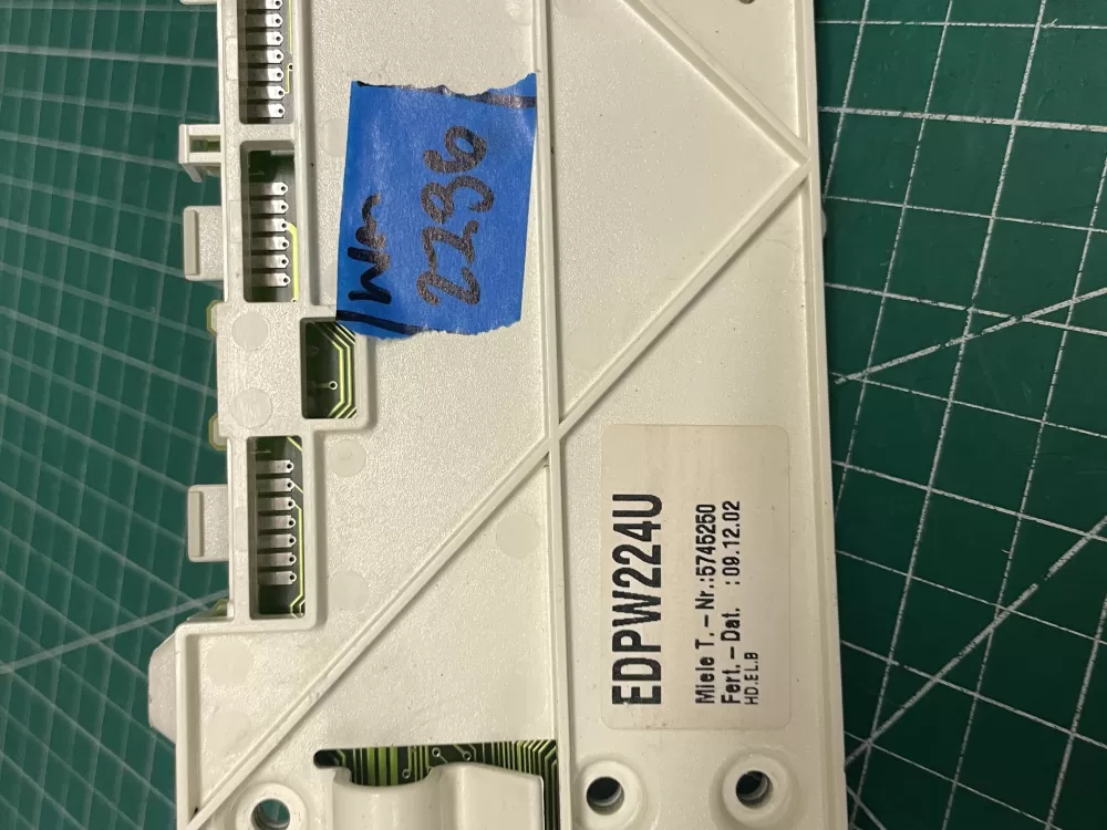Miele 5745250 W1966 Edpw224u Washer Control Board Panel AZ206111 | Wm2236