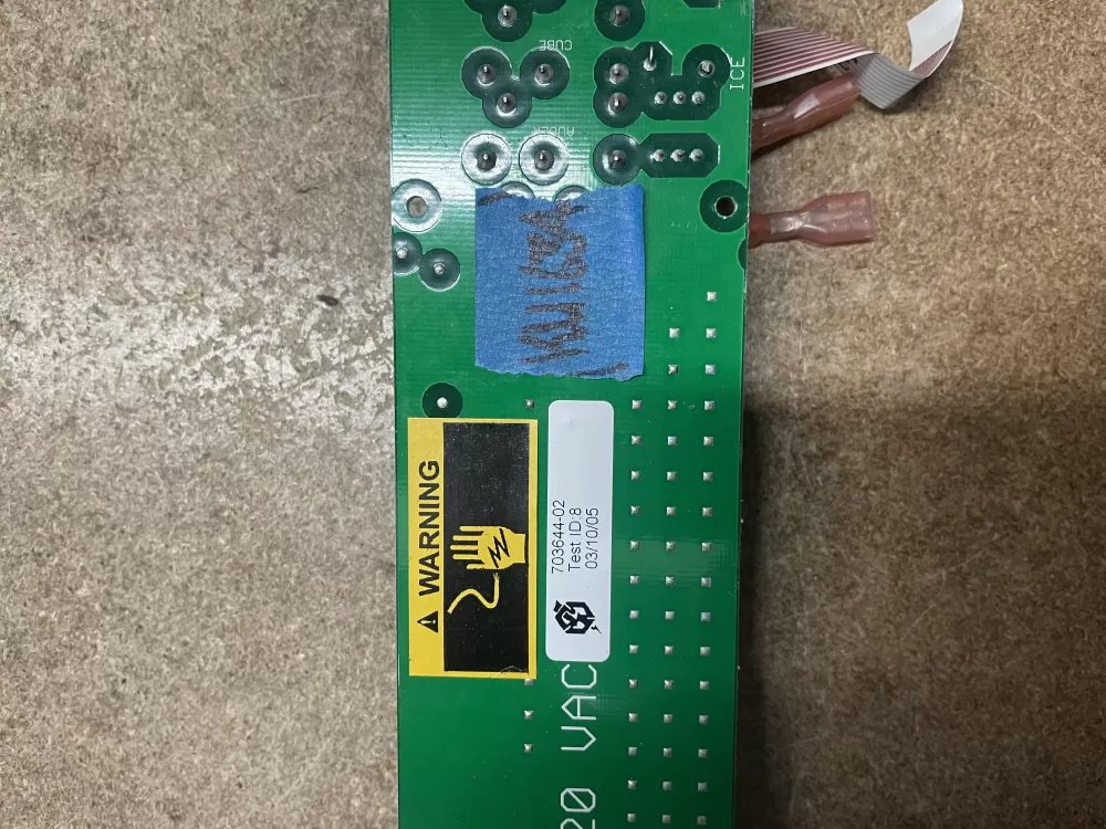 Frigidaire 703644 02 40507900 Refrigerator Control Board AZ15400 | KM1634