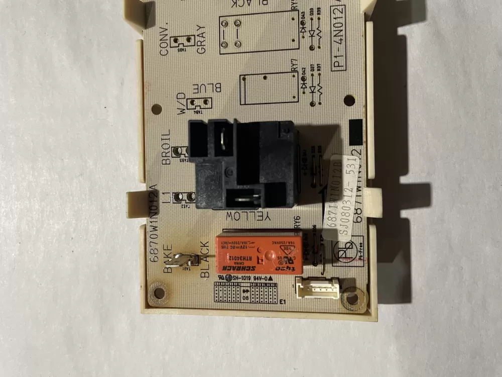 LG 6871W1N012B Range Oven Control Board AZ203628 | KM2748