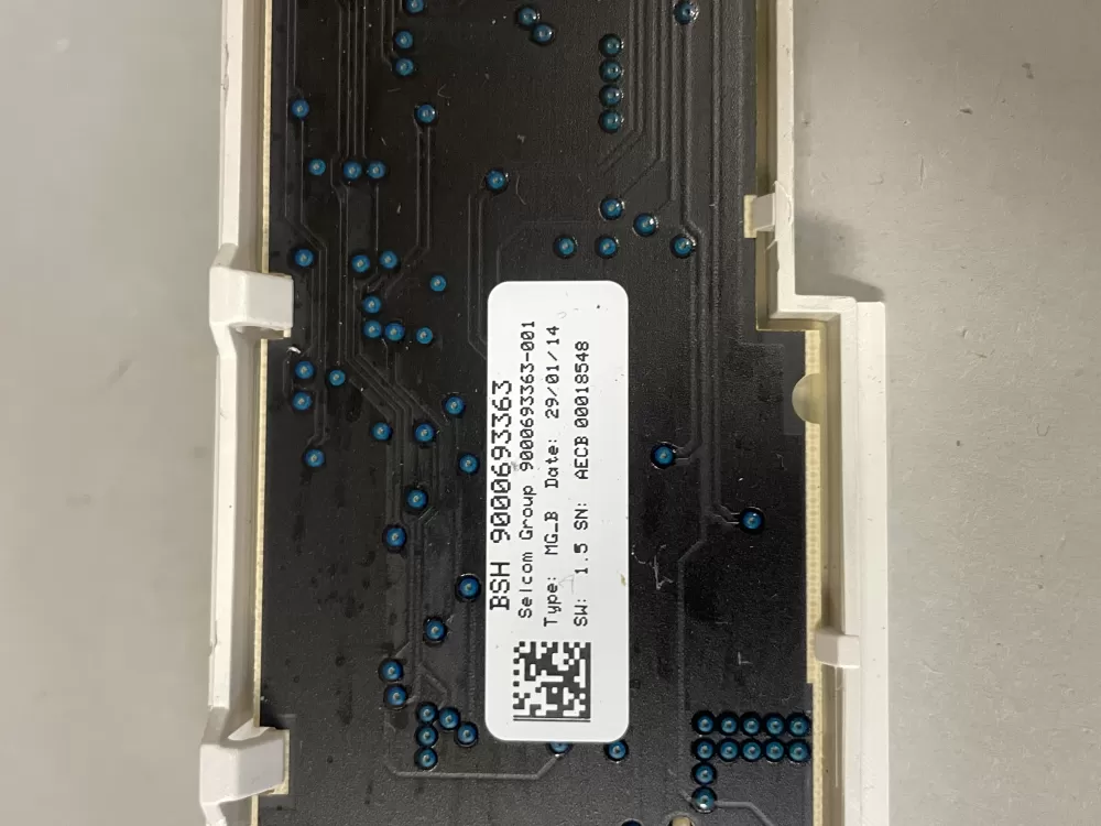 Bosch 9000693363 Dishwasher Control Board AZ220458 | Wm2033