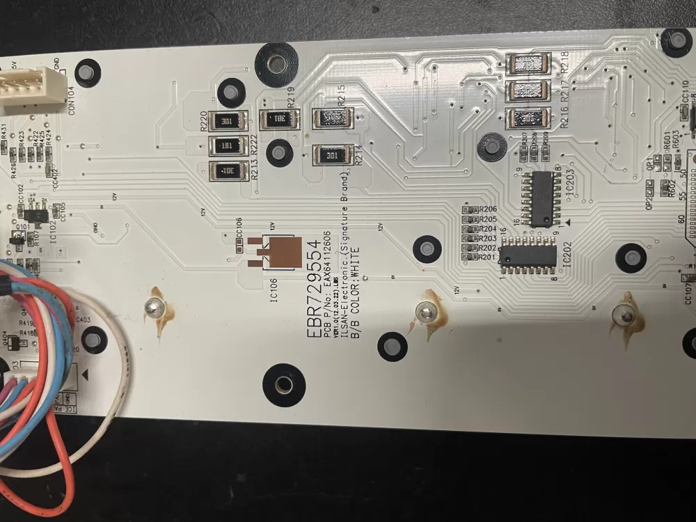 LG EBR72955401 Refrigerator Control Board AZ1458 | KM911