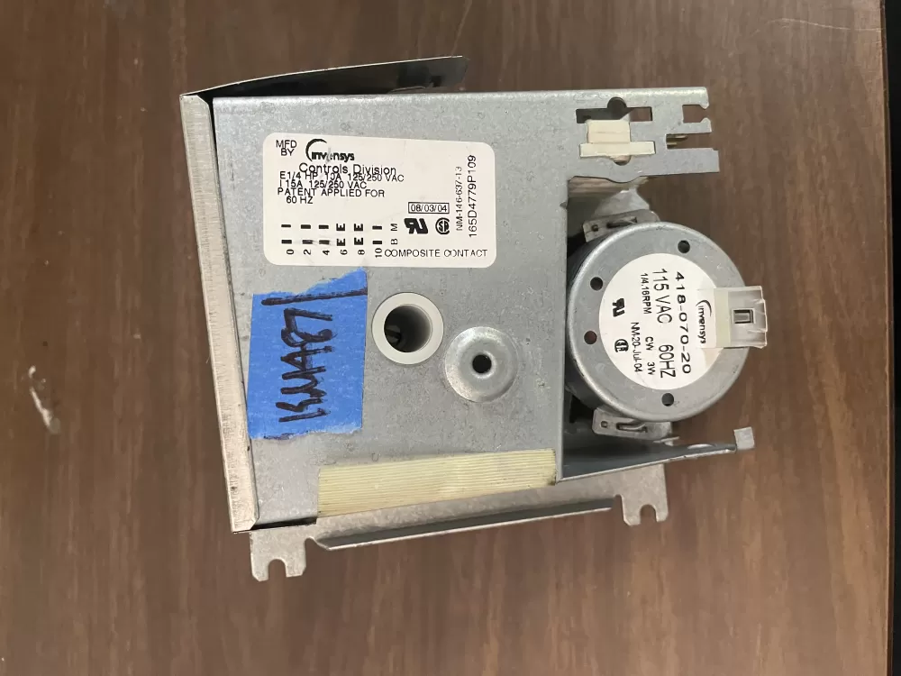 GE 165D4779P109 Dishwasher Timer AZ37522 | KM487