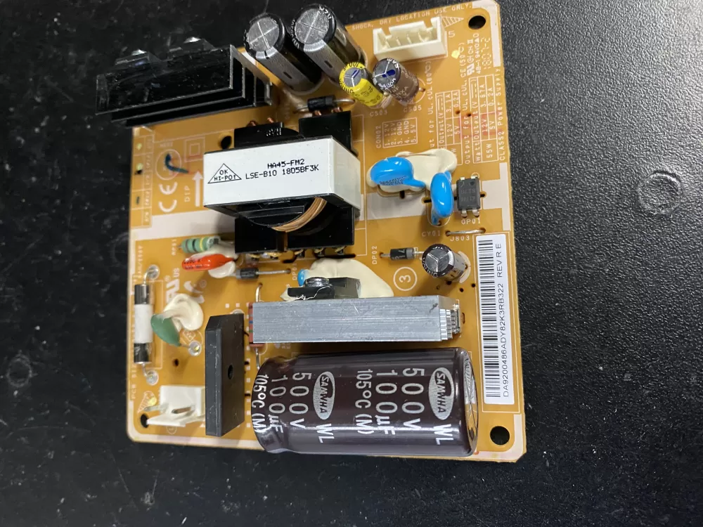 Samsung DA92 00486A Refrigerator Control Board AZ5041 | BK1213