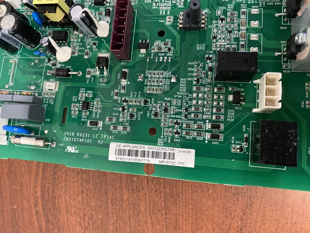 GE 290D2226G104 WH18X28642 Refrigerator Control Board AZ60123 | BK2002