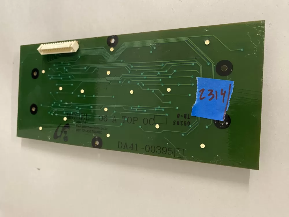 Samsung DA41 00395A Refrigerator Control Board Dispenser AZ203198 | BK2314