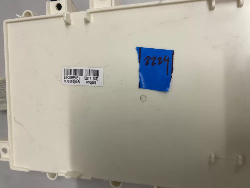 LG EBR36858902 EAX36602101 Washer Control Board AZ204972 | BK2224