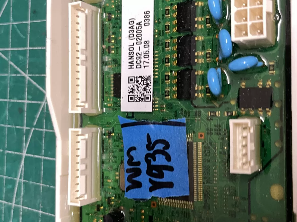 Samsung DC92 02001A AP6243666 DC92 02005A Washer Control Board AZ212203 | Wmv936