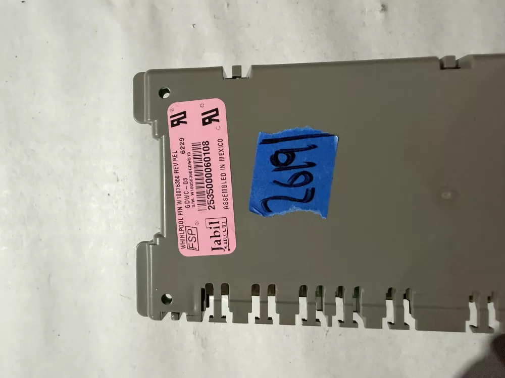 Kenmore KitchenAid W10084141 Dishwasher Control Board AZ225610 | KM2619