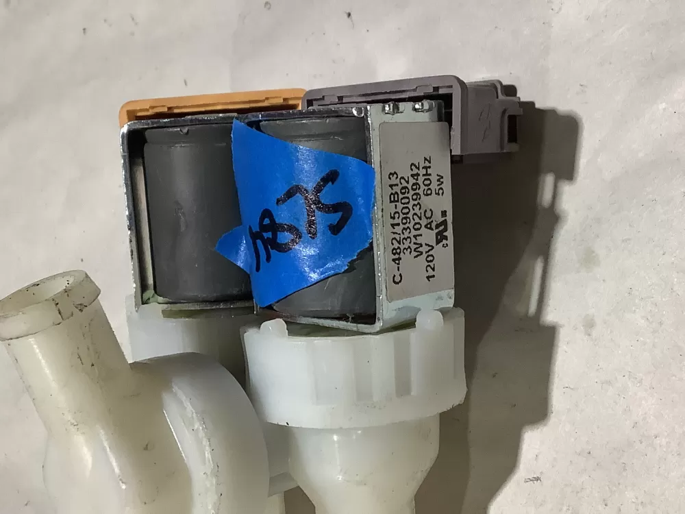 Whirlpool WPW10239942 Washer WP Water Valve AZ112913 | Sl84