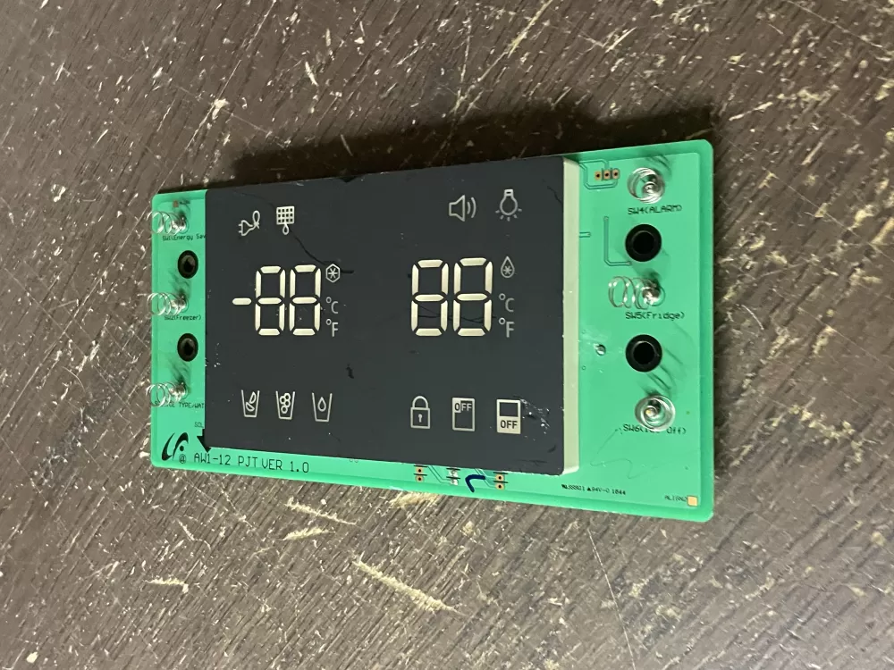 Samsung DA92-00368B Refrigerator Dispenser UI Control Board AZ51572 | Wm1907