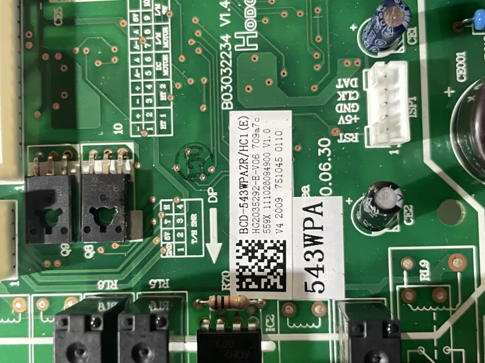 HISENSE REFRIGERATOR CONTROL BOARD BLUE K1944434 AZ183405 | Wm2702