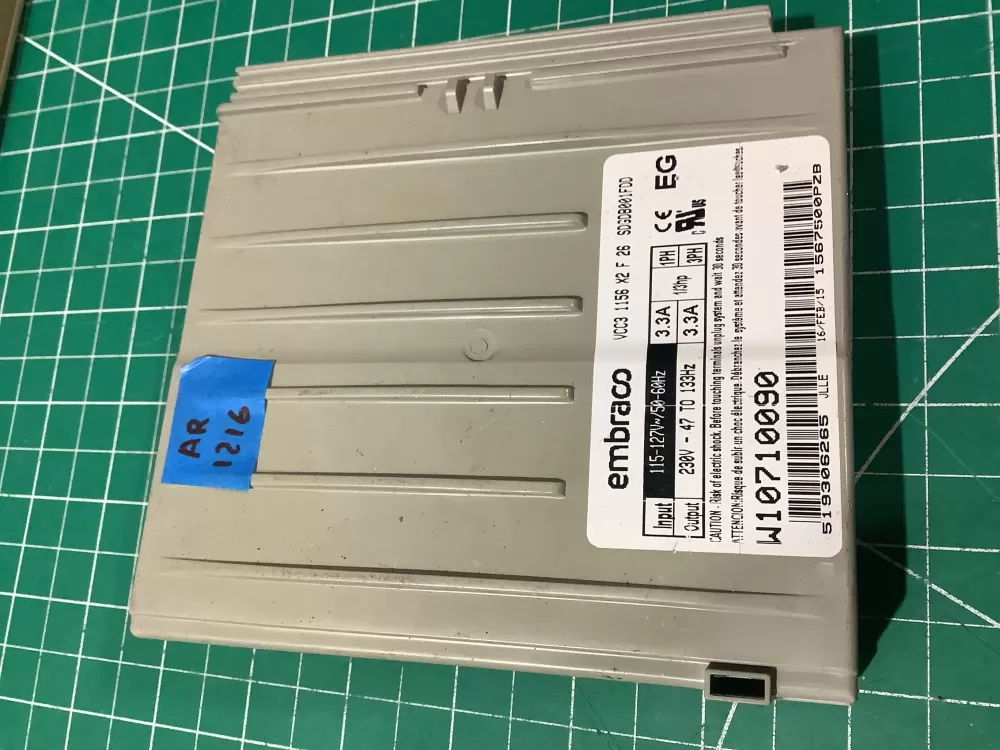 Kenmore W11087200 Refrigerator Control Board Inverter AZ195610 | AR1216