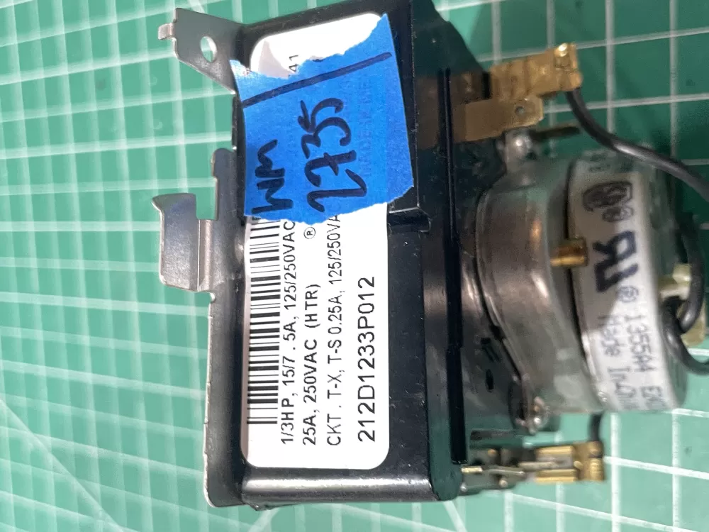 GE 212D1233P012 WE4M364 Dryer Timer AZ197503 | Wm2735