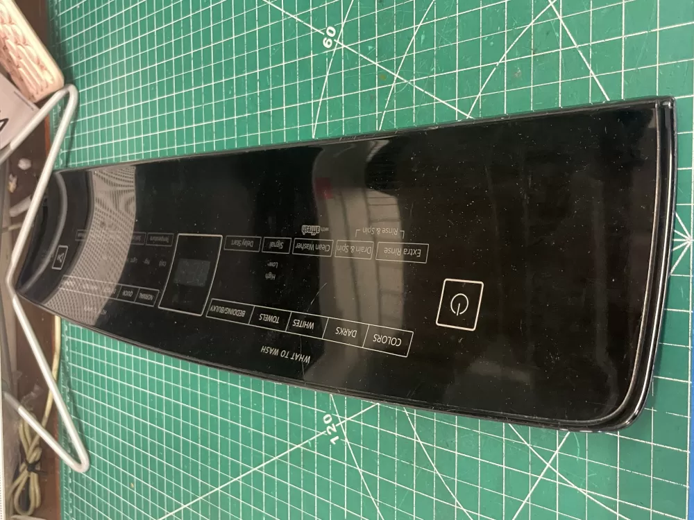 Whirlpool W11130343 PS12347541 Washer Control Board Fascia AZ211628 | Wmv933