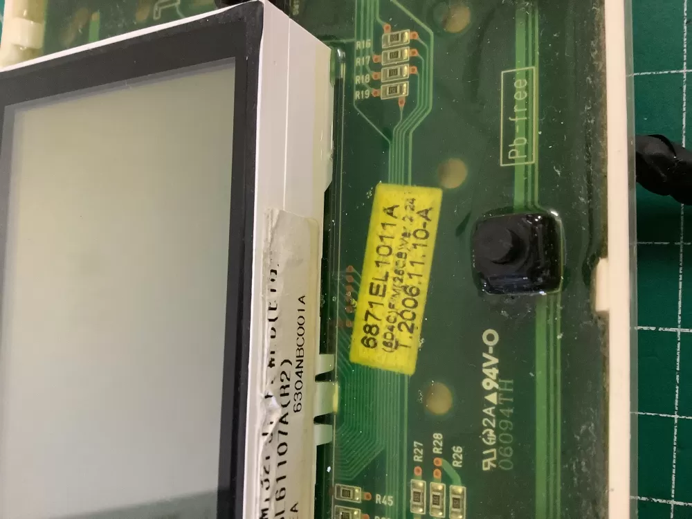 LG 6870EC9234A 6870EC9242A 6871EL1011A Dryer Control Board AZ199977 | NR2783