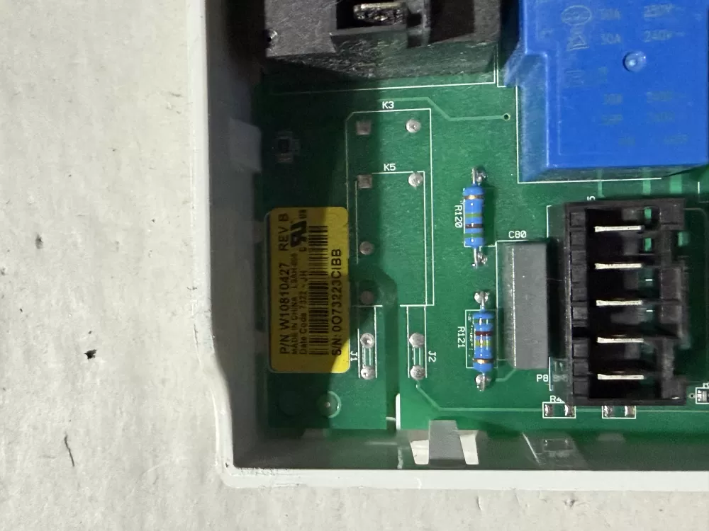 Whirlpool W10810427 Dryer Control Board AZ210019 | KM2639